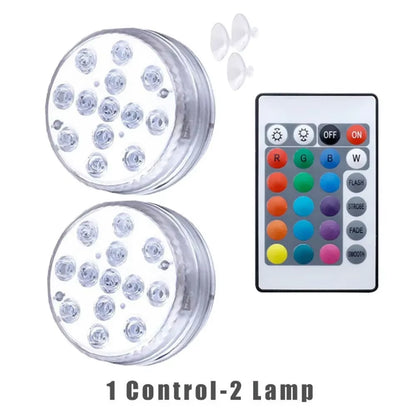13-LED Submersible Light – Light Up Water, Elevate the Mood